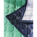 HAY - Mega Dot Organic Bed cover W260 x L260 Midnight blue