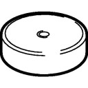 75 mm beskyttelseshette for rør svart PEH Geberit