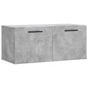  Veggskap betonggrå 80x36,5x35 cm konstruert tre 8720845949457