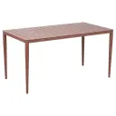 Brafab Bigby spisebord 76x144 cm Zin Red