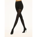 Wolford Tummy 66 Control Top Tights - Black - S