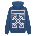 Off White Herre Gensere & Hettegensere Blå XL,