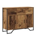  Sideboard Gammelt tre 97 x 32.5 x 74.5 cm Konstruert tre
