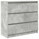  Skjenk betonggrå 80x35x76 cm konstruert tre