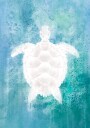 Serene Sea Turtle Plakat / 30x40