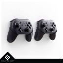 Nintendo Switch Pro Controller wall mount by FLOATING GRIP®, Black