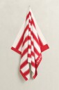 GANT Yacht Stripe Beach Towel Red 100X180