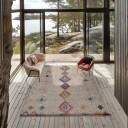 Ryetepper   Marden Natural Cotton Shaggy beige/multi Størrelse: 160 x 230 cm