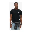 Superdry Essential Contrast Emb Tee   Black   XL