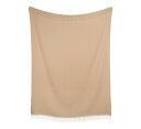 Røros Tweed Mello lammeullspledd pudderrosa 210x150 cm