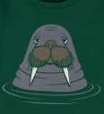 DYR Cph T skjorte   AnimalGrowl   Verde Walrus   DYR   2 år 92   T skjorte   Grønn