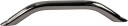 1852 Håndrekke 305 mm syrefast   sort
