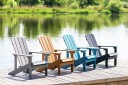 Adirondack Solstol 88 \| 75 \| 88 cm   Grå