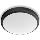 Philips myBathroom Doris plafond sort Ø35 cm