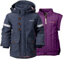 Didriksons Jakke Parkas Odina 2-in-1 Navy 80