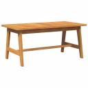 Kaffe Bord 90x45x40 cm Solid Tre Akasie
