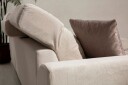 Jaraad Divansofa Høyre   Beige/Svart