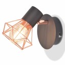  Vegglamper 2 stk med LED-glødepærer 8 W