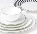 Wedgwood JC Platinum tekopp med skål 23 cl