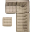 Ethnicraft N701 Hjørnesofa Beige