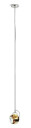 Fabbian Beluga Taklampe Gul
