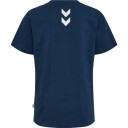 Hummel Lucas T Shirt S/S Dress Blues (128 / 8 år)