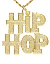Widmann Hip Hop Gullfarget Kostymesmykke