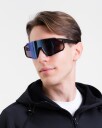 LEVITY Accelerate Sports Glasses Black/Blue 