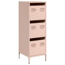  Highboard rosa 39x35x103,5 cm stål 8721102931581
