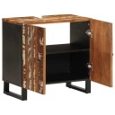 vidaXL Servantskap 62x33x58 cm gjenvunnet heltre og konstruert tre