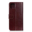 Samsung Galaxy A71 Lommebok-deksel med Magnetisk Lukning Brun