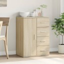  Skjenk sonoma eik 59x39x80 cm konstruert tre