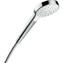 Hansgrohe Croma Select S 1jet hånddusj krom/hvit