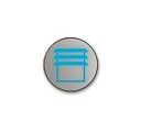 Abb Termostat Busch-Prion 6310-0-0095 Knappesymbol Symbol: