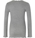 Rosemunde Kids Beatha Silk T-Shirt W/ Lace Grey 104