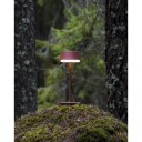 Konstsmide Lyon Bordlampe LED Rød USB RGB 3-trinns dimmering