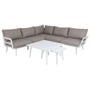 Brafab Villac hjørnesofa hvit