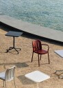 Deville Table 60x70 cm Cream white