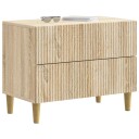  Nattbordskap Sonoma eik 62 x 34,5 x 48 cm Konstruert tre