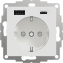 Schneider Electric Exxact Vegguttak Hvit