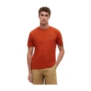 Tommy Hilfiger Script Stack Regular Tee   Orange   XL