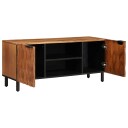 TV skap Acacia Brun Finish 105 x 33 x 46 cm Massiv mango tre