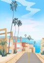 California Plakat Plakat / 40x50cm