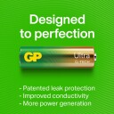 GP Ultra Alkaline AAA-batteri 1.5V 4-pakk