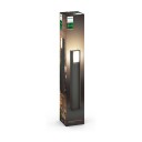 Philips Hue W Turaco Hagestolpe 1x9.5W Antrasitt - 60038