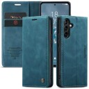 Samsung Galaxy A54 5G Caseme 013 Series Lommebok-deksel Blå