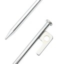  Teltplugger 24 stk 20 cm 9 mm galvanisert stål