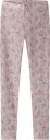 Name It NkfWang Ullleggings til Barn i Lilla med Blomster - Størrelse 134/140