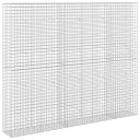 vidaXL Gabion med 3,5 mm Tråd og 5x5 cm Nett 250x30x200 cm