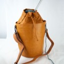 Strikkeveske av PU skinn 30x23 cm